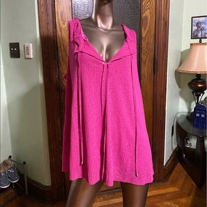 Ellen Tracy Pink sleeveless top
